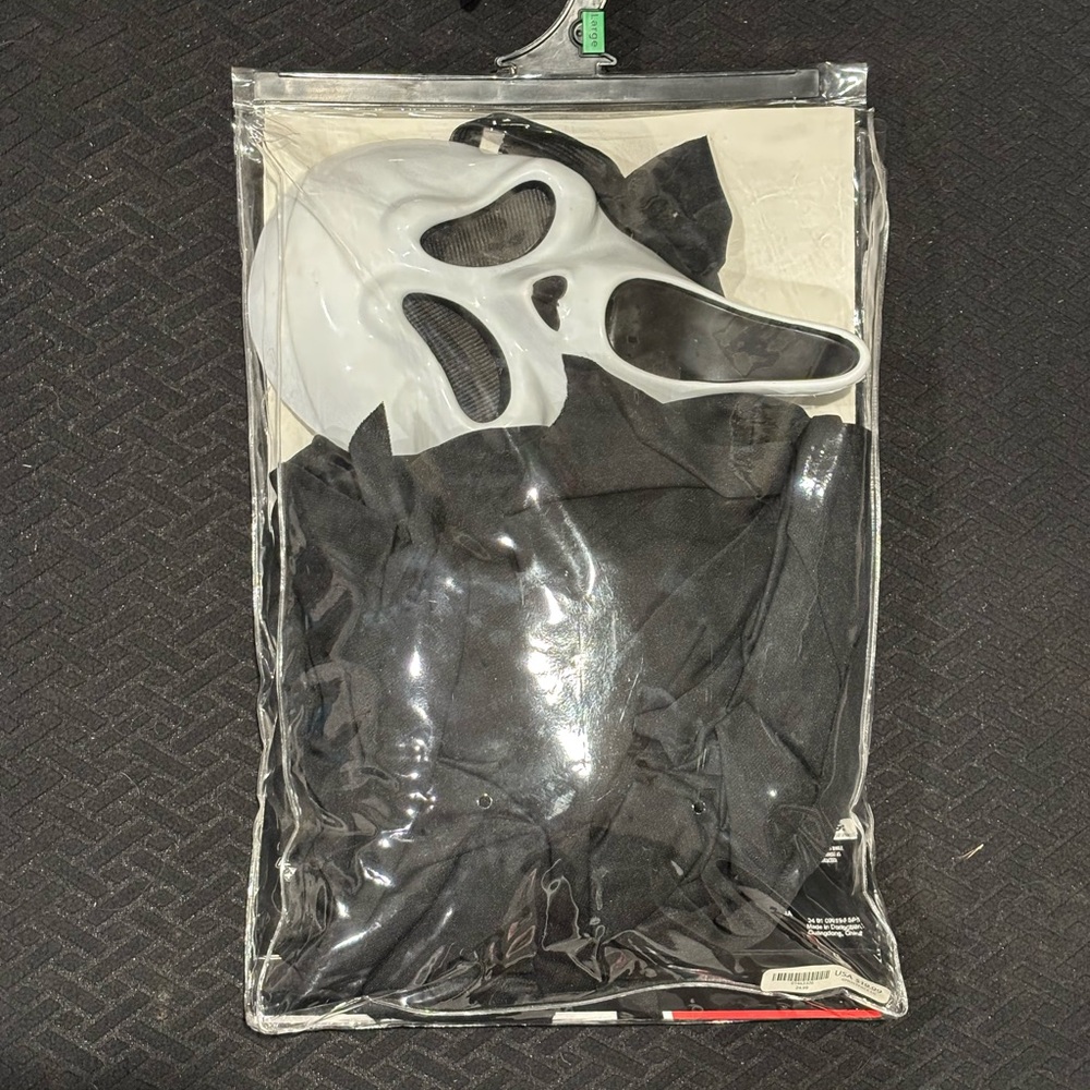 Ghost face Kids Costume - Black - Picture 3 of 3